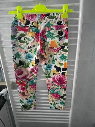 Pantaloni fantasia floreale