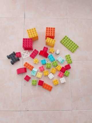 Lote de piezas LEGO Duplo