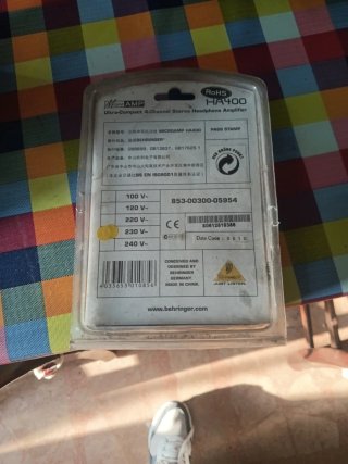 Amplificador Behringer HA400 Nuevo
