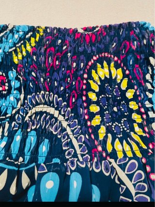 Vestido largo boho multicolor