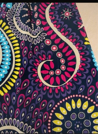Vestido largo boho multicolor
