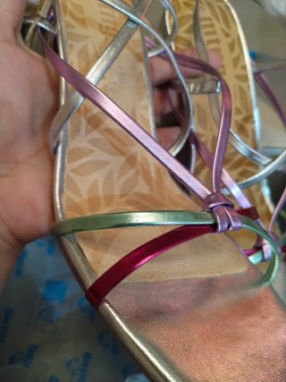 Sandalias Mustang Talla 38 Multicolor