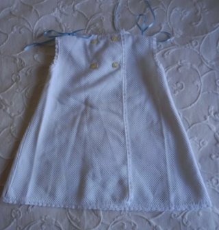 Vestido blanco bebé