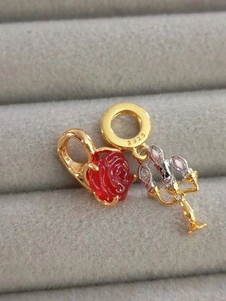Lumiere y rosa encantada nuevos plata