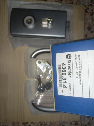 Cerradura Strempler nueva a estrenar