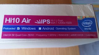 Chuwi Hi10 Air Tablet Plata