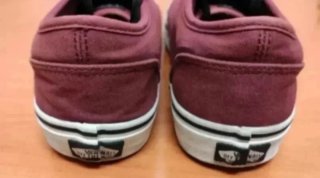 Zapatillas Vans granates Talla 42