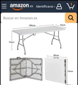 Mesa Plegable Tipo Maleta ( Sin Estrenar)