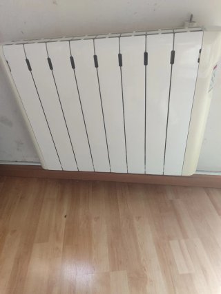 Radiador eléctrico blanco