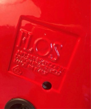 Lampada Flos Noce Castiglioni Rossa