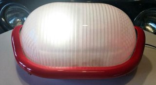 Lampada Flos Noce Castiglioni Rossa