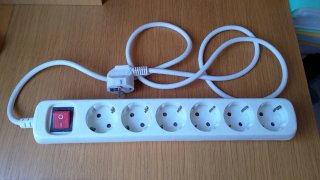 Regleta  con interruptor
