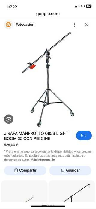 Jirafa Manfrotto 608 B