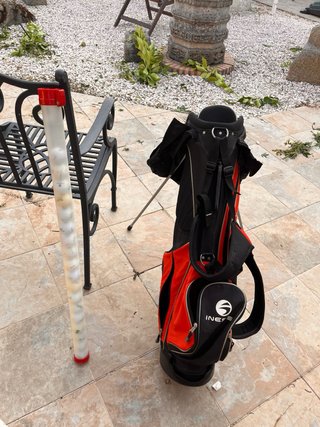 Medio juego palos de golf grafito decathlon