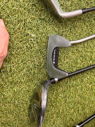Medio juego palos de golf grafito decathlon