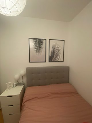Cabecero, colchón y canapé abatible 135cm