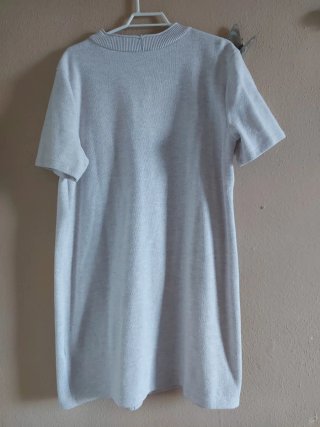 Vestido Zara Talla L beige