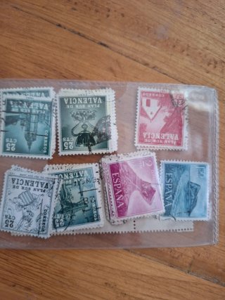 Lote Sellos España Navidad 1961-1965