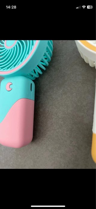 Mini ventilatori portatili colorati