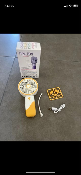 Mini ventilatori portatili colorati