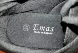 Zapatos Emas negros talla 39