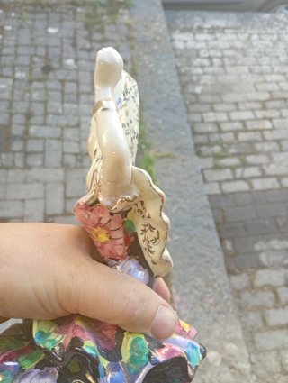 Statua ballerina flamenco porcellana
