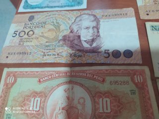 Lote de Billetes Extranjeros
