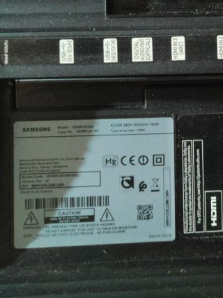 Samsung UE49KU6100 TV Negra