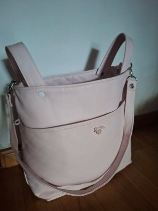 Bolso Uzturre carrito bebé rosa