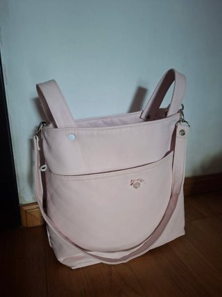 Bolso Uzturre carrito bebé rosa