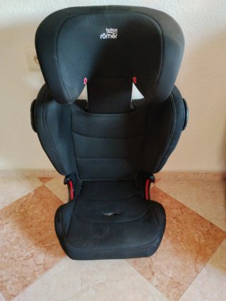 Silla coche Britax Römer negra