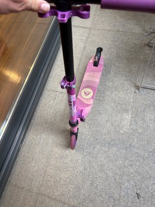 Patinete infantil morado 4-6 años