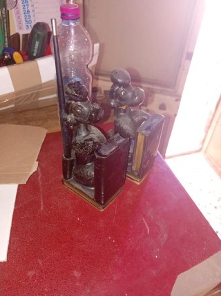 Statuine da scrivania cane barboncino