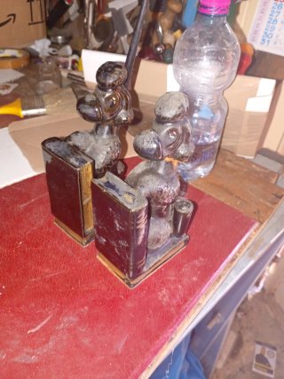 Statuine da scrivania cane barboncino