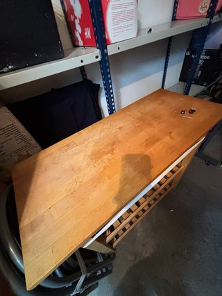 Carrito auxiliar Cocina IKEA FÖRHÖJA Madera Abedul