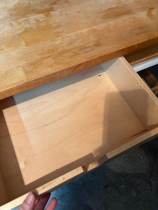 Carrito auxiliar Cocina IKEA FÖRHÖJA Madera Abedul