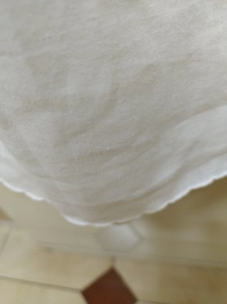 Camisón antiguo hilo bordado hecho a mano