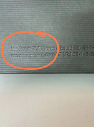 Bolígrafo elegante Zip de 11 cm de Inoxcrom