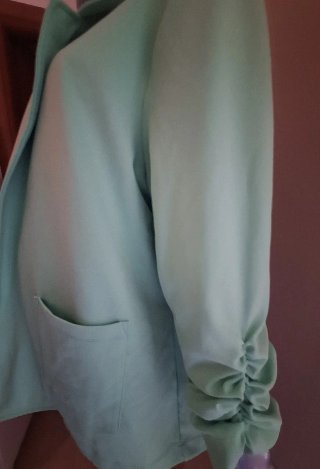Giacca donna verde taglia unica