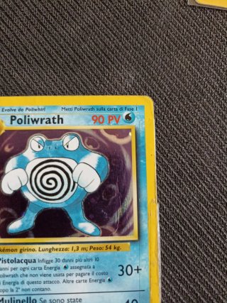 Poliwrath Holo Base Set Carta Pokémon