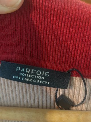 Vestido de punto Parfois rayas