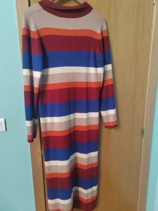 Vestido de punto Parfois rayas