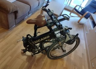 Bicicleta Eléctrica Tucano 26 Montaña Plegable