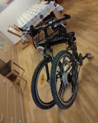 Bicicleta Eléctrica Tucano 26 Montaña Plegable