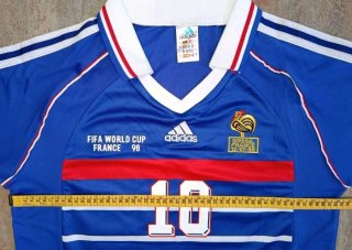 Camiseta Zidane Francia Mundial 1998