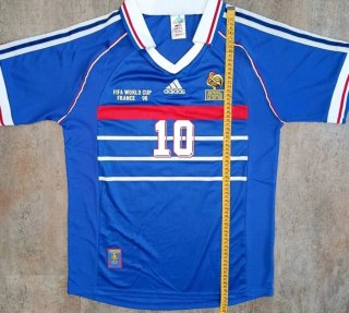 Camiseta Zidane Francia Mundial 1998
