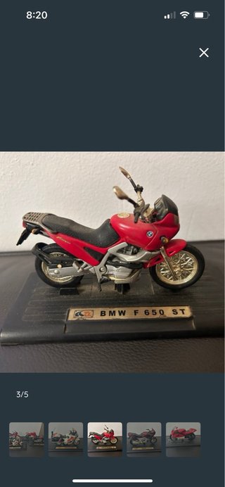 Maqueta BMW F650 ST