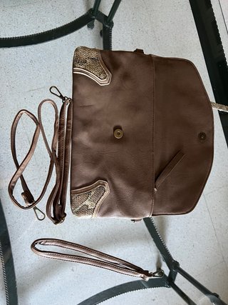 Bolso de mano piel sintética