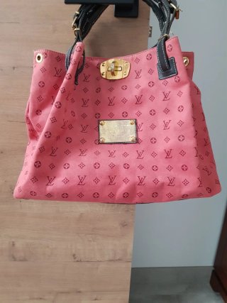 Bolso Louis Vuitton Rosa y Dorado