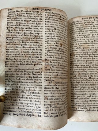 Libro Antiguo 1735 San Francisco de Paula